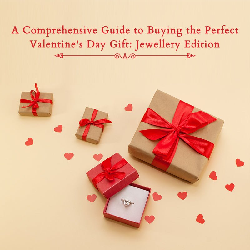 Featured image for the blog " Comprehensive blog on buying the perfect Valentines day gift : jewellery edition