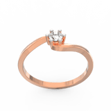 Dazzling Devotion Solitaire Diamond Engagement Ring