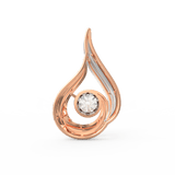 Lab Grown Diamond Pendant – Elara Round Solitaire 0.75 Ct in BIS Hallmarked Gold