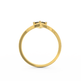 Radiant Commitment Solitaire Diamond Ring