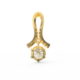Lab Grown Diamond Pendant – Celestia 1.0 Ct Solitaire in BIS Hallmarked Gold
