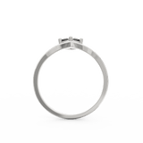 Radiant Commitment Solitaire Diamond Ring