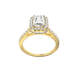 Emerald Majesty: Solitaire Ring