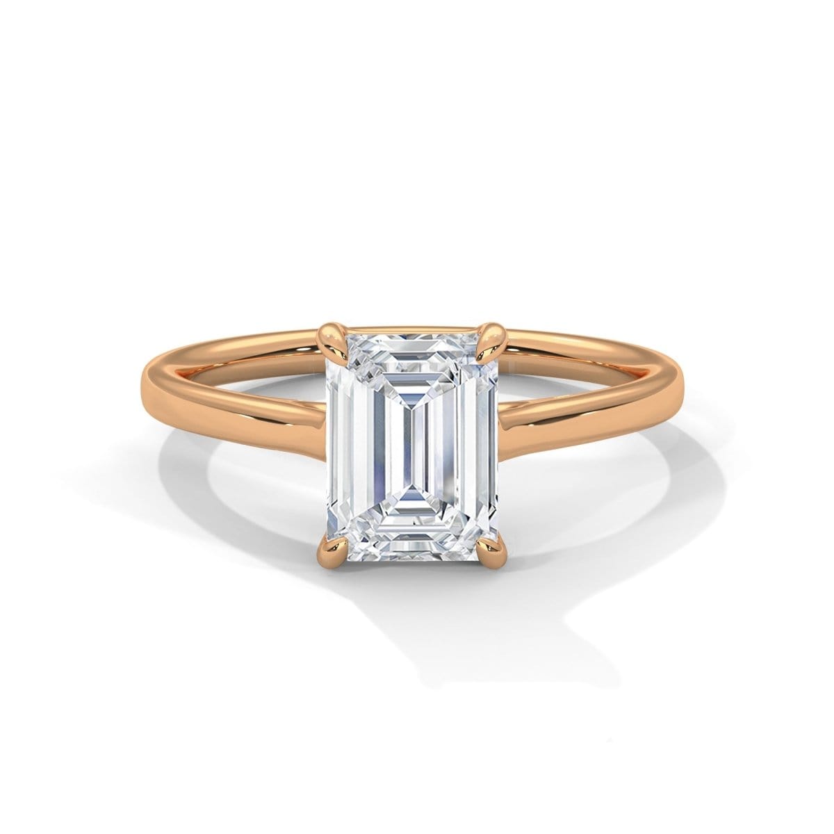 Ayanika Emerald Cut Diamond Ring: A Masterpiece from the Multiverse
