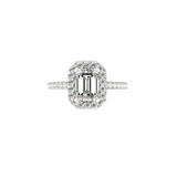 Emerald Majesty: Solitaire Ring