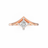 Radiant Commitment Solitaire Diamond Ring