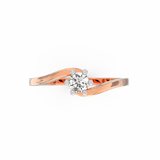 Dazzling Devotion Solitaire Diamond Engagement Ring