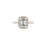 Emerald Majesty: Solitaire Ring