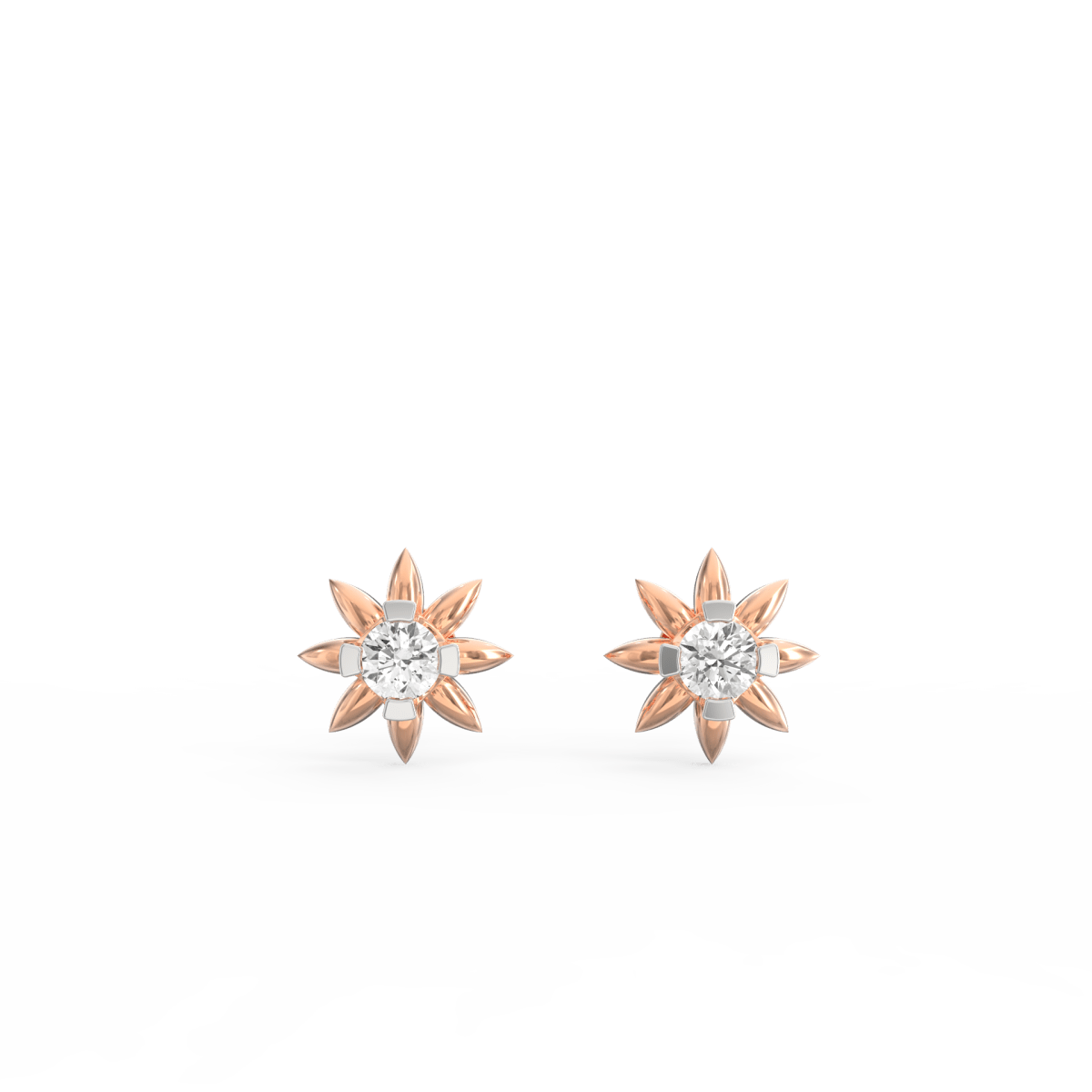 Aristocratic Elegance: Diamond Solitaire Drops - Main Image