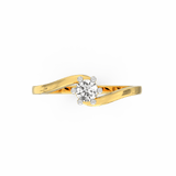 Dazzling Devotion Solitaire Diamond Engagement Ring