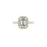 Emerald Majesty: Solitaire Ring