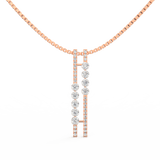 Lab Grown Diamond Pendant – Sienna Cluster Design in BIS Hallmarked Gold