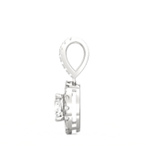 Lab Grown Diamond Pendant – Celestia Cushion-Cut Halo 0.75 Ct in BIS Hallmarked Gold