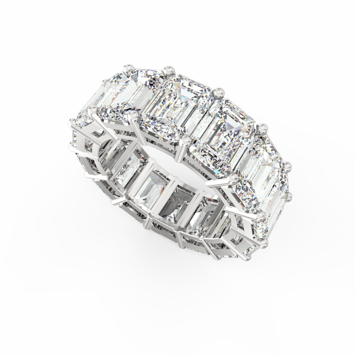 Ayanika Infinite Glow Band – 14.00 Ct Lab Grown Diamond in 18K Gold