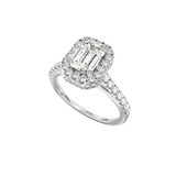 Emerald Majesty: Solitaire Ring