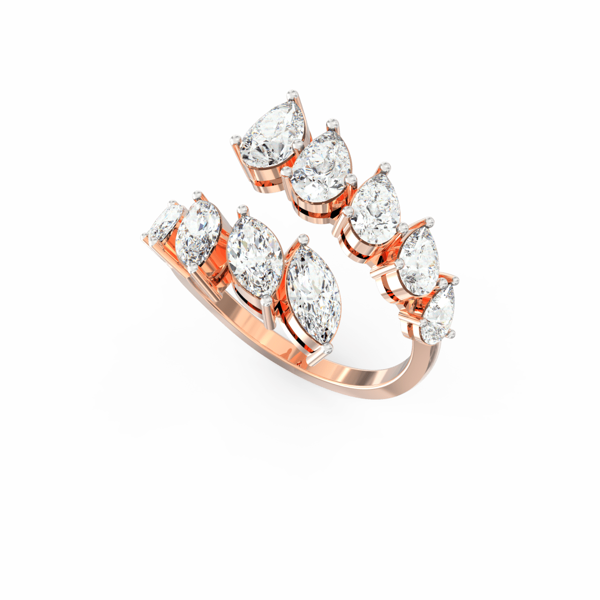 Lab Grown Diamond Jewellery – Radiant Splendor Ring | Ayanika