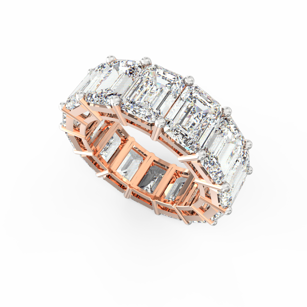 Ayanika Infinite Glow Band – 14.00 Ct Lab Grown Diamond in 18K Gold