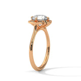 Ayanika Round Cut Diamond Ring: Signature Luxury Defined