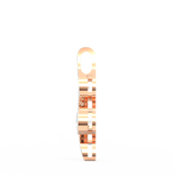 Lab Grown Diamond Pendant – Lyra Duo Curve in BIS Hallmarked Gold