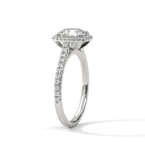 Ayanika 2 Carat Round Diamond Ring – A Graceful Sparkling Delight