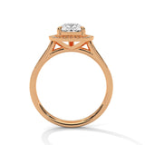 Ayanika Exquisite Pear Diamond Ring