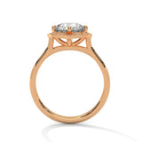 Ayanika Round Cut Diamond Ring: Signature Luxury Defined