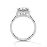Ayanika Round Cut Diamond Ring: Signature Luxury Defined