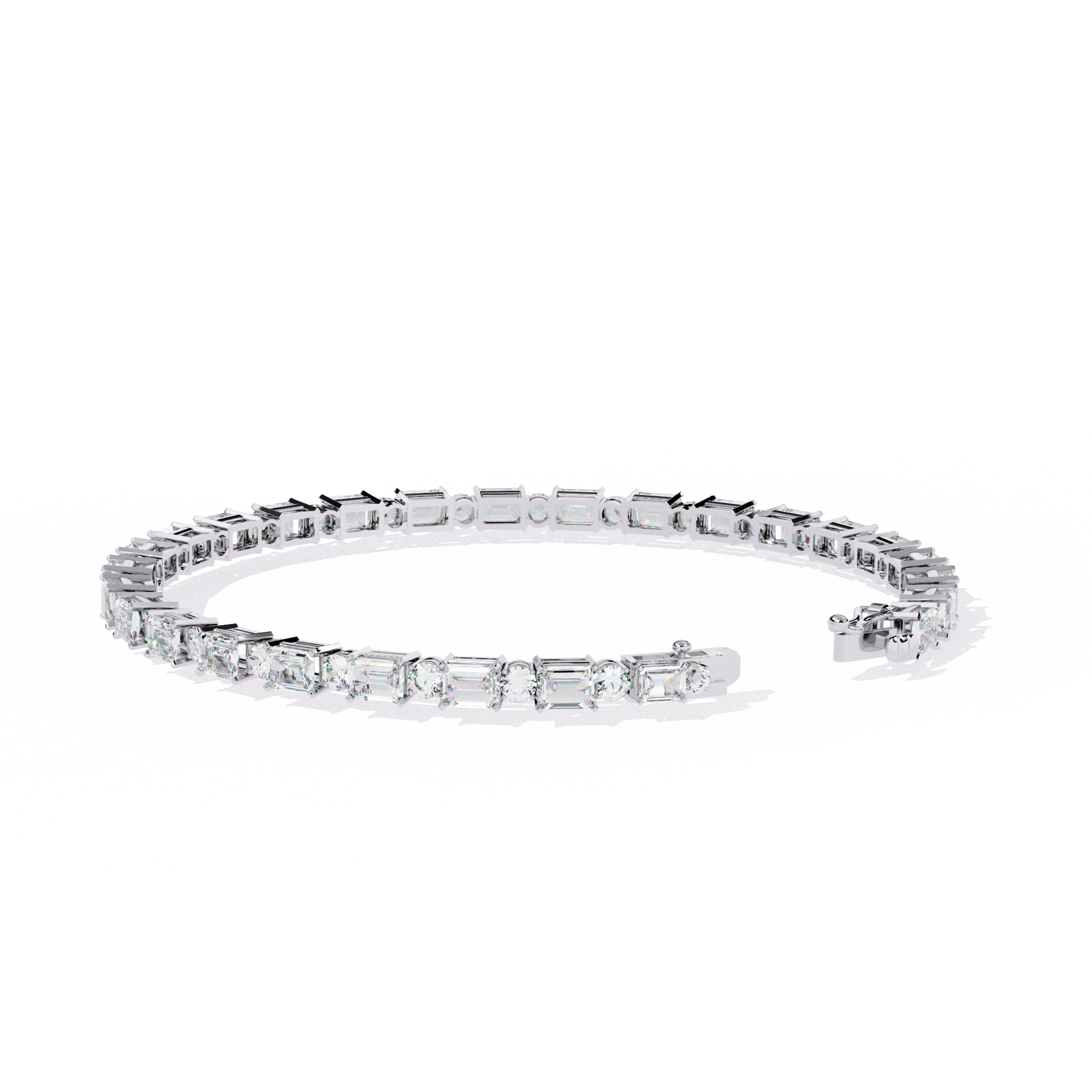 Sorelle Avenza Oval Lab-Grown Diamond Tennis Bracelet