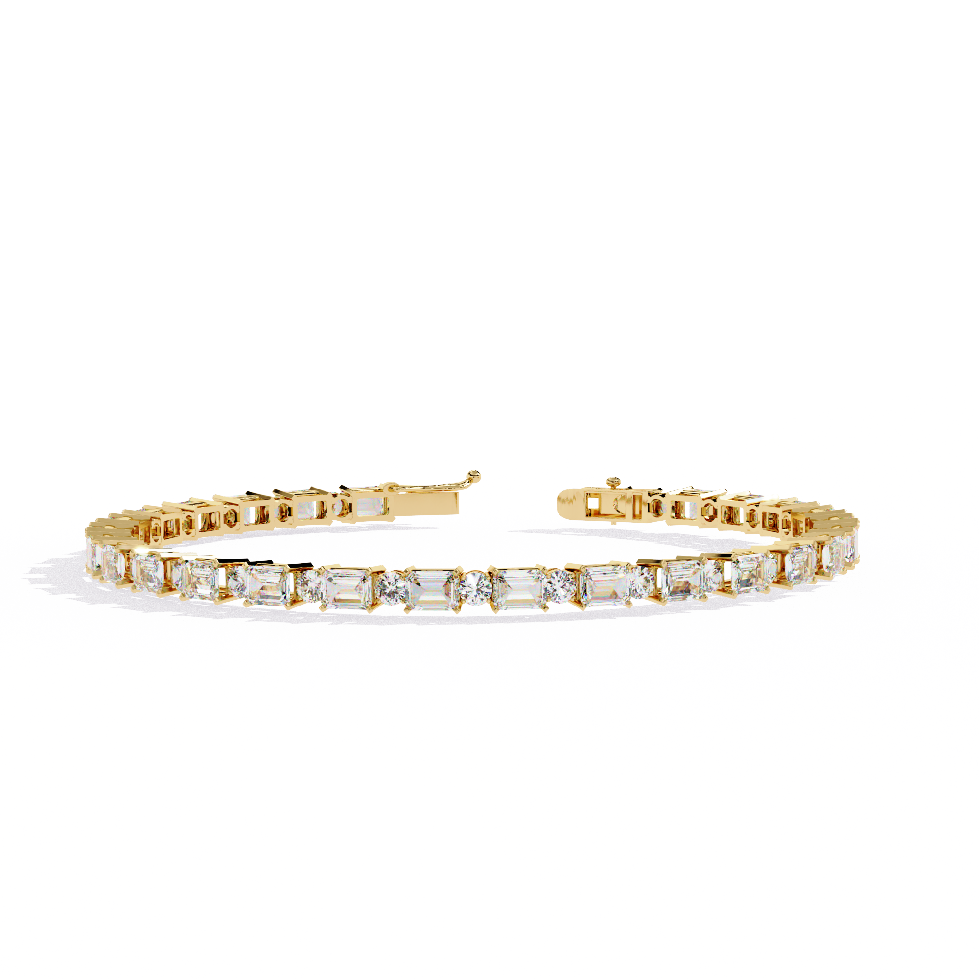 Sorelle Avenza Oval Lab-Grown Diamond Tennis Bracelet