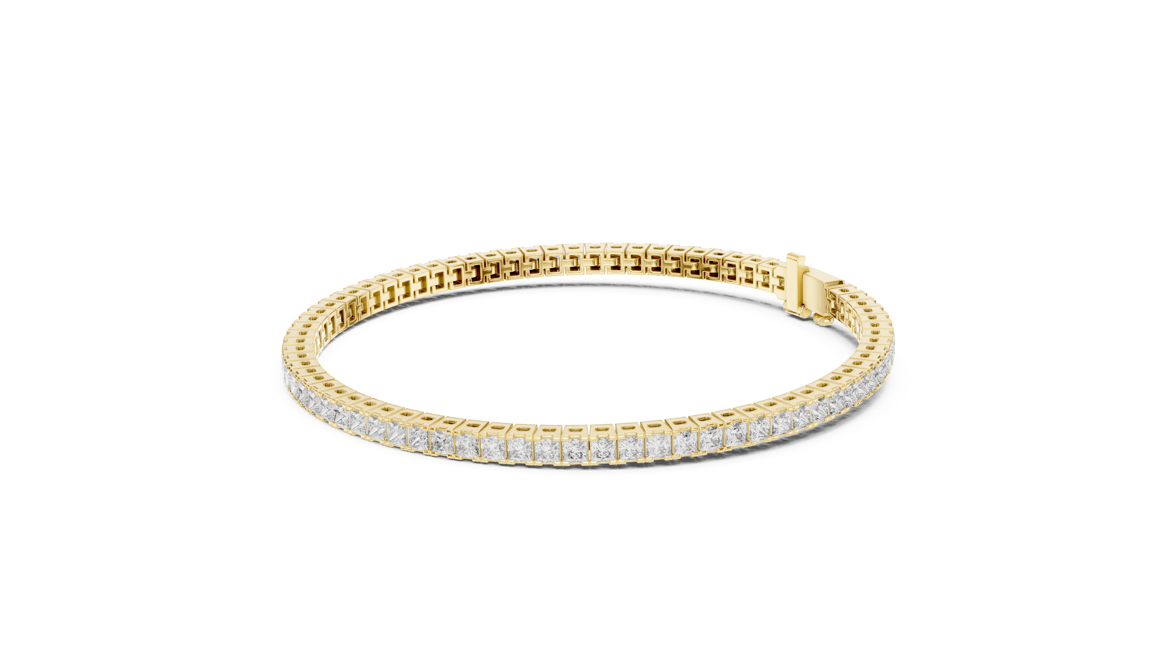 Helios Linea Lab Grown Diamond Tennis Bracelet