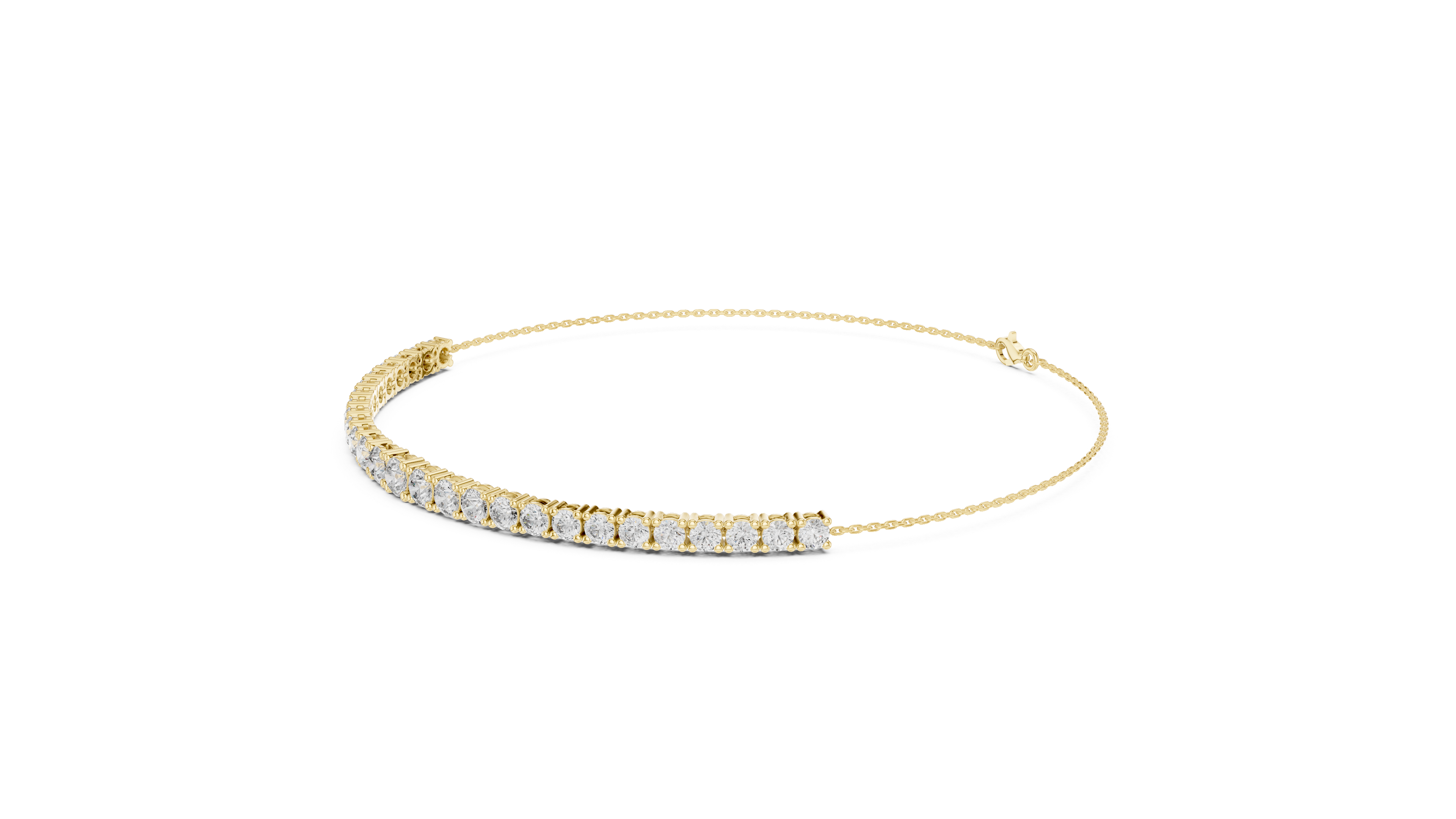 Catena Luce Lab Grown Diamond Chain Bracelet