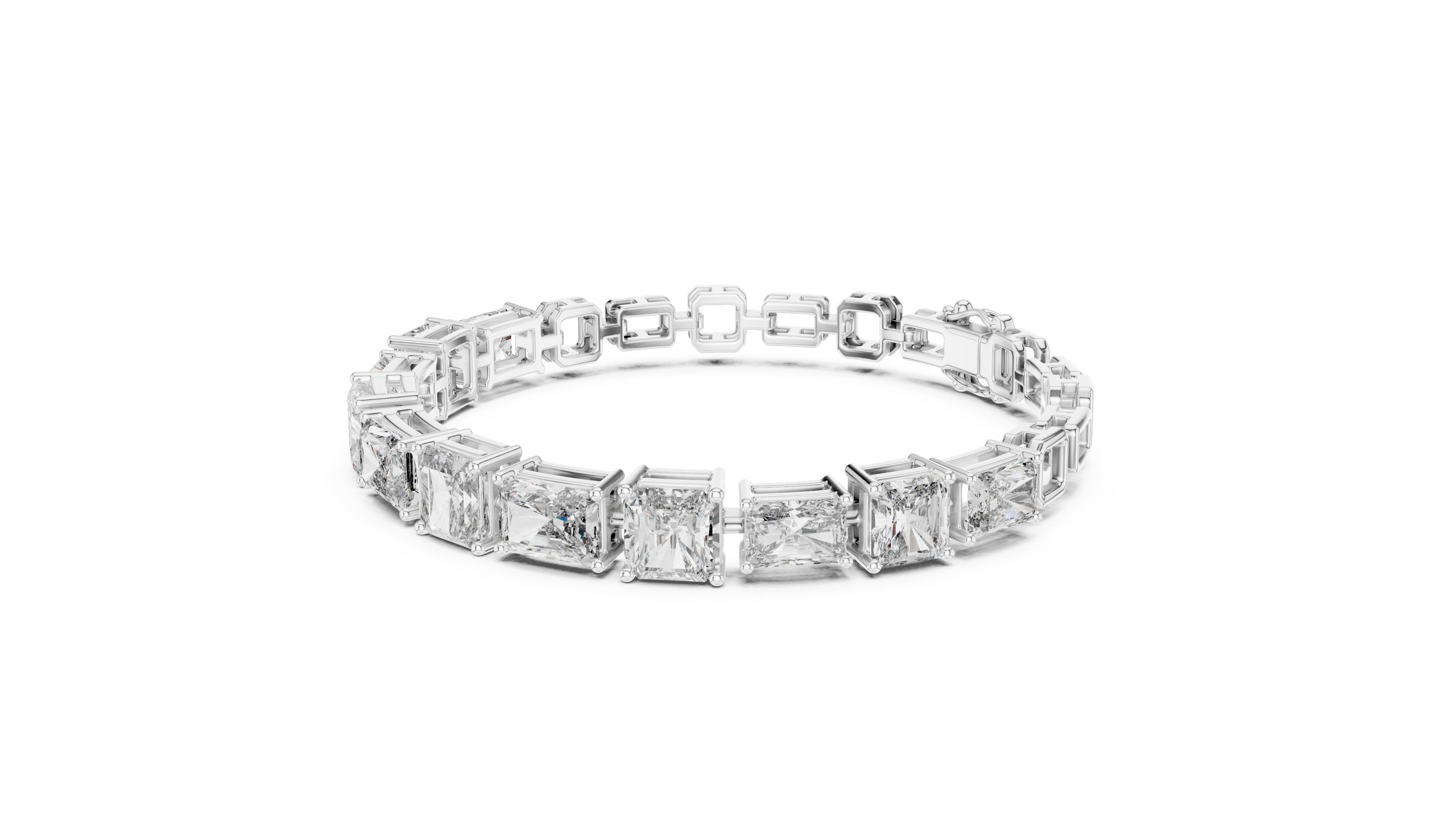 Quadrata Luxe Lab Grown Diamond Bracelet