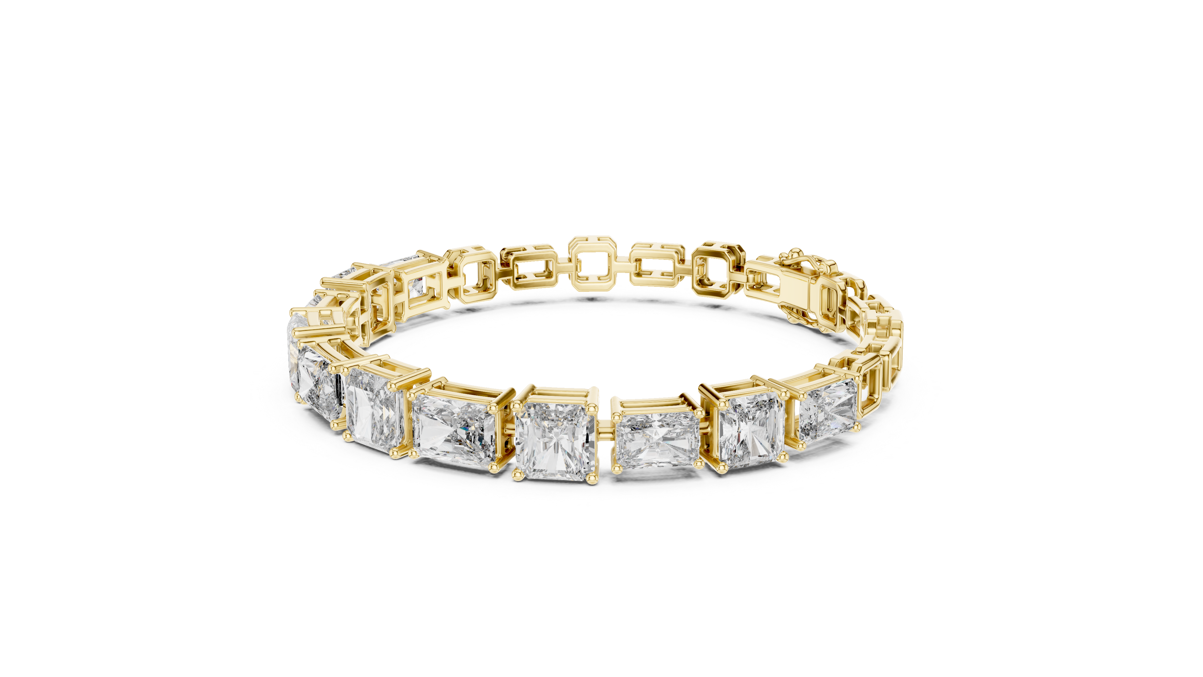 Quadrata Luxe Lab Grown Diamond Bracelet