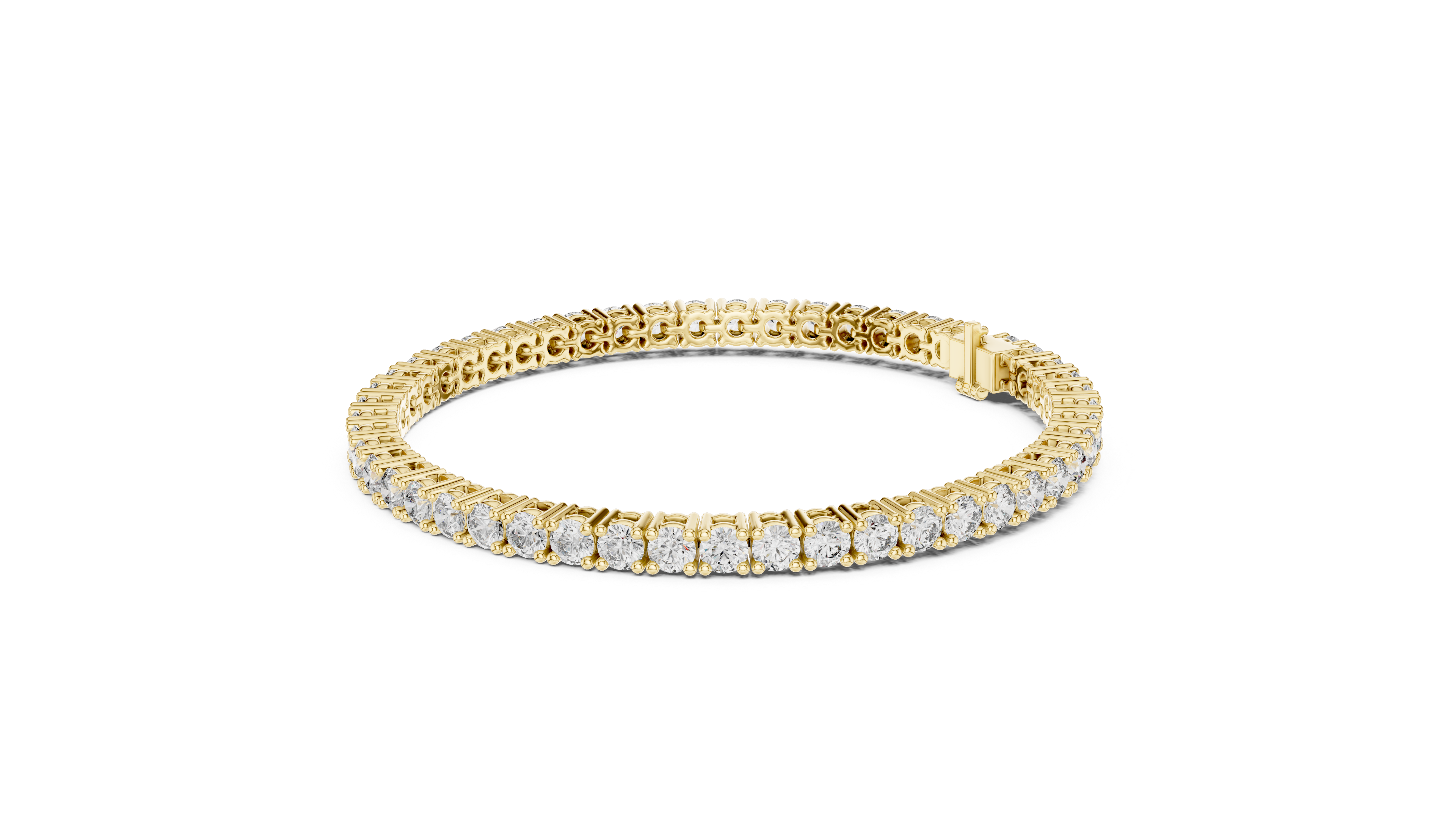 Aurelius Line Lab Grown Diamond Tennis Bracelet