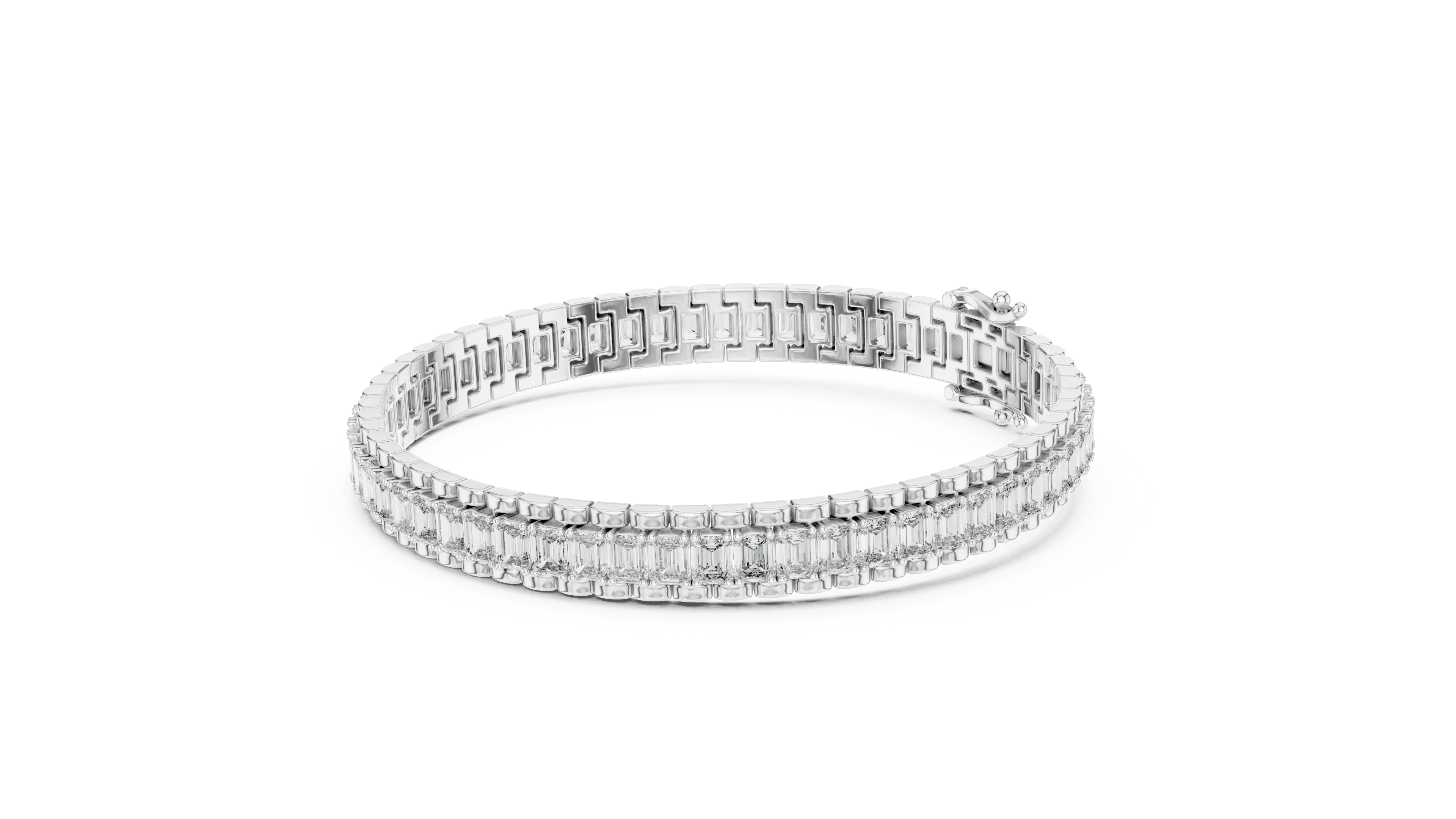 Recta Aurea Lab Grown Diamond Tennis Bracelet
