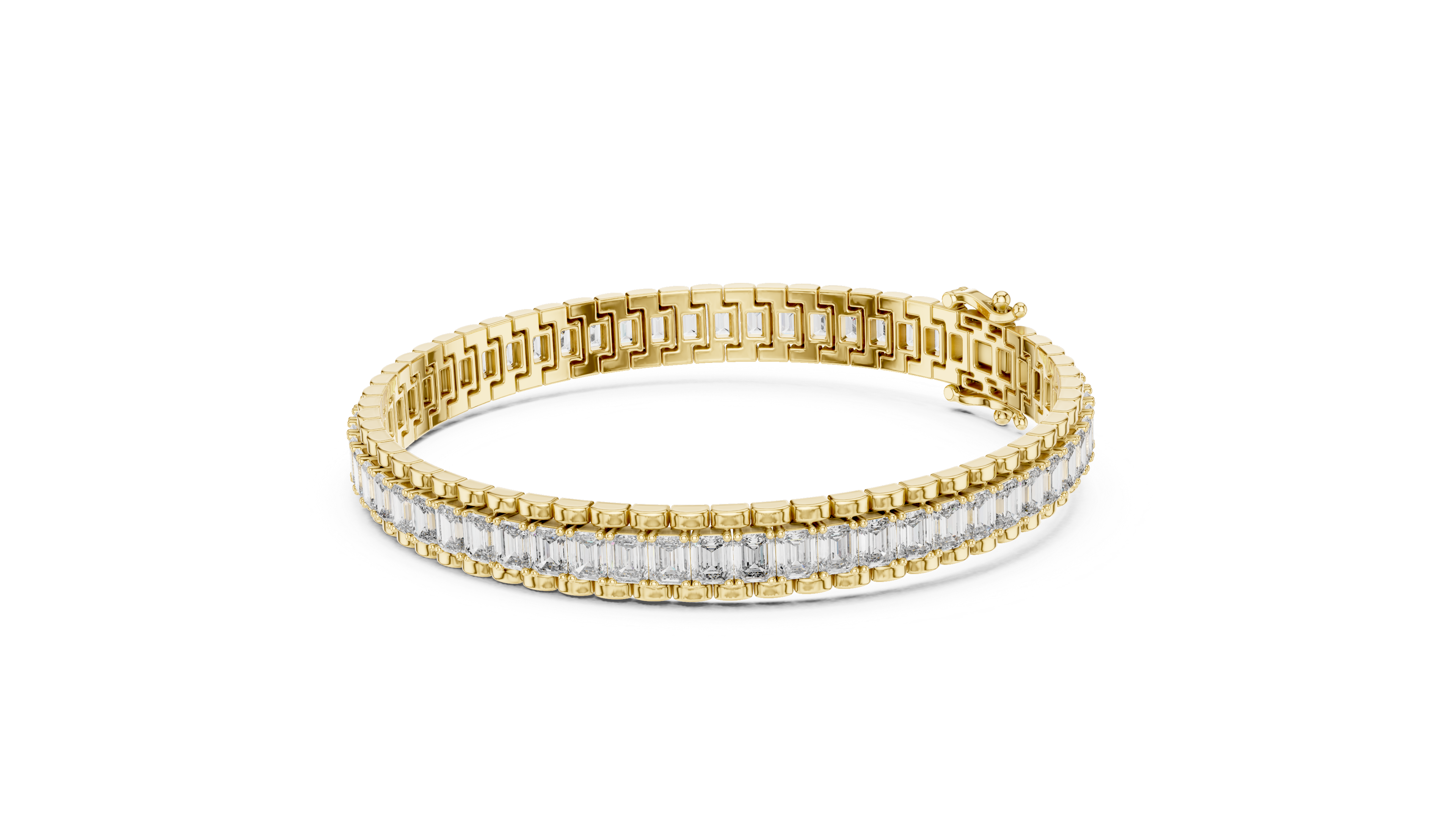 Recta Aurea Lab Grown Diamond Tennis Bracelet