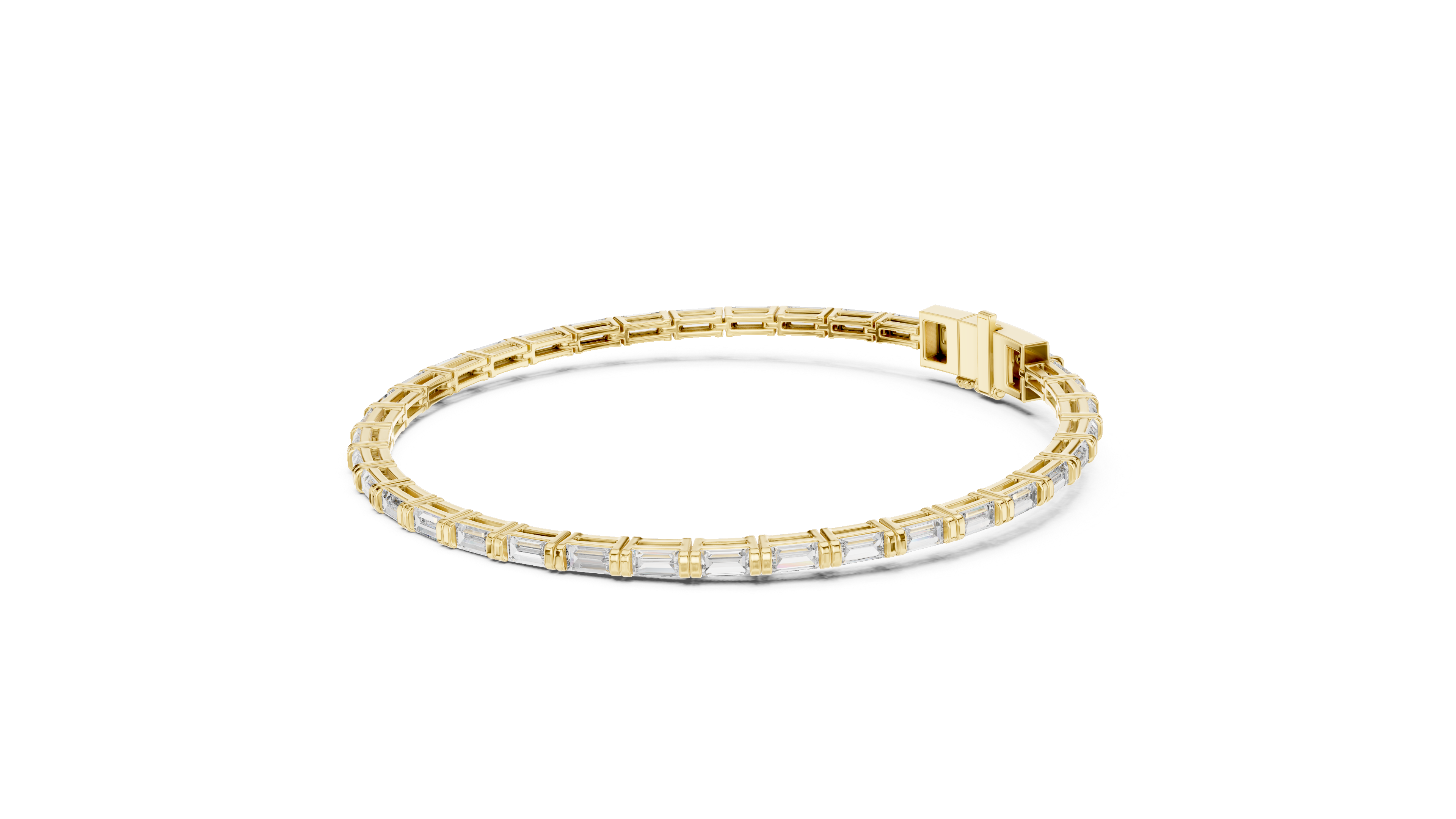Linea Clara Lab Grown Diamond Tennis Bracelet
