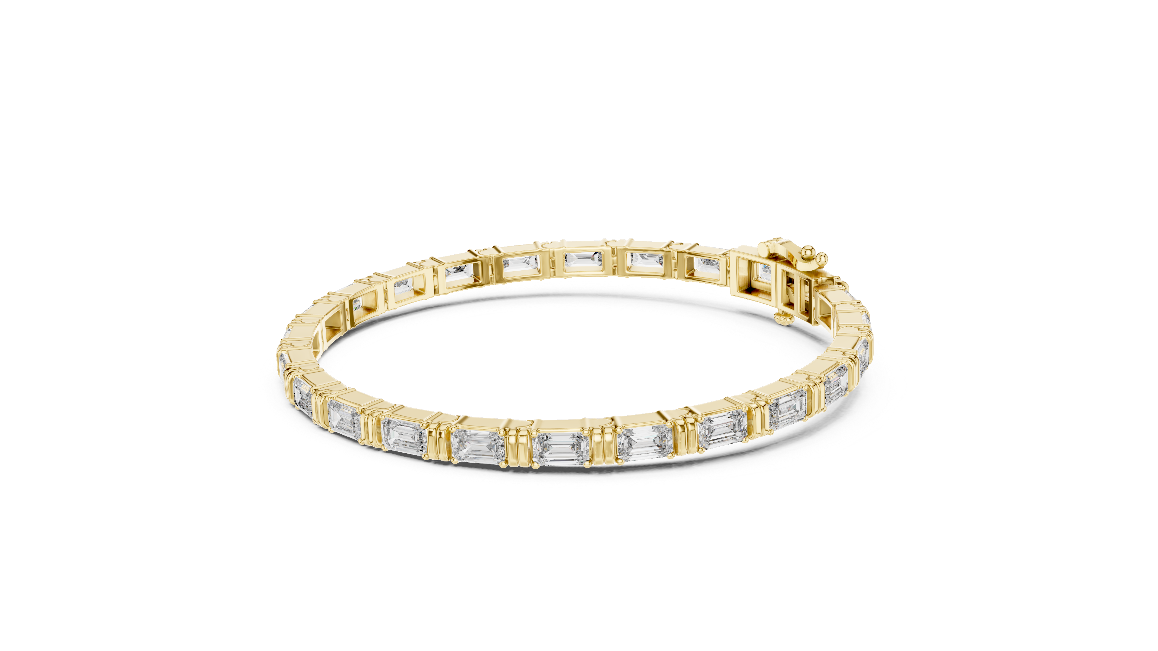Vireya Linea Lab Grown Diamond Tennis Bracelet