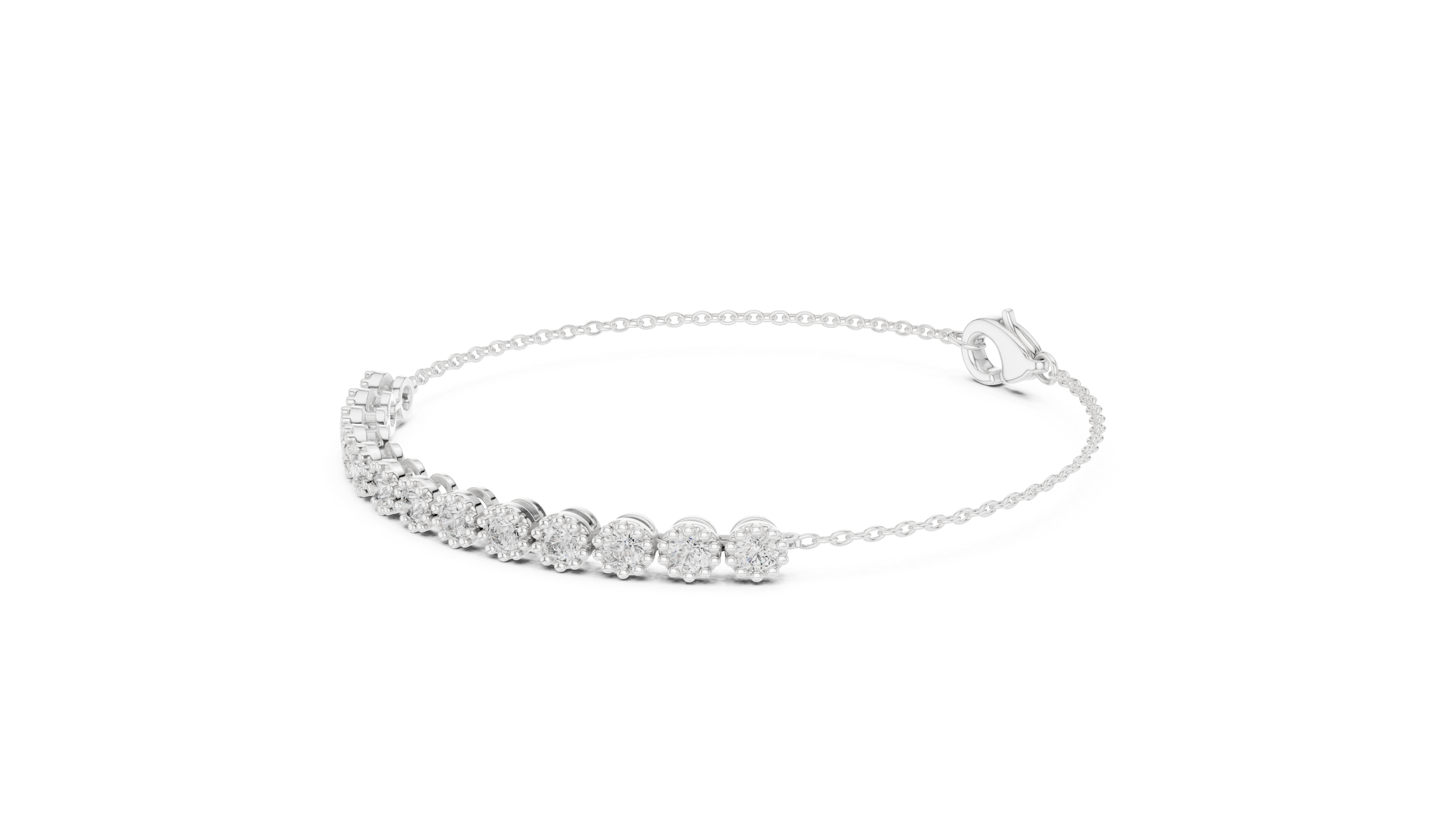 Aurelia Chain Lab-Grown Diamond Bracelet
