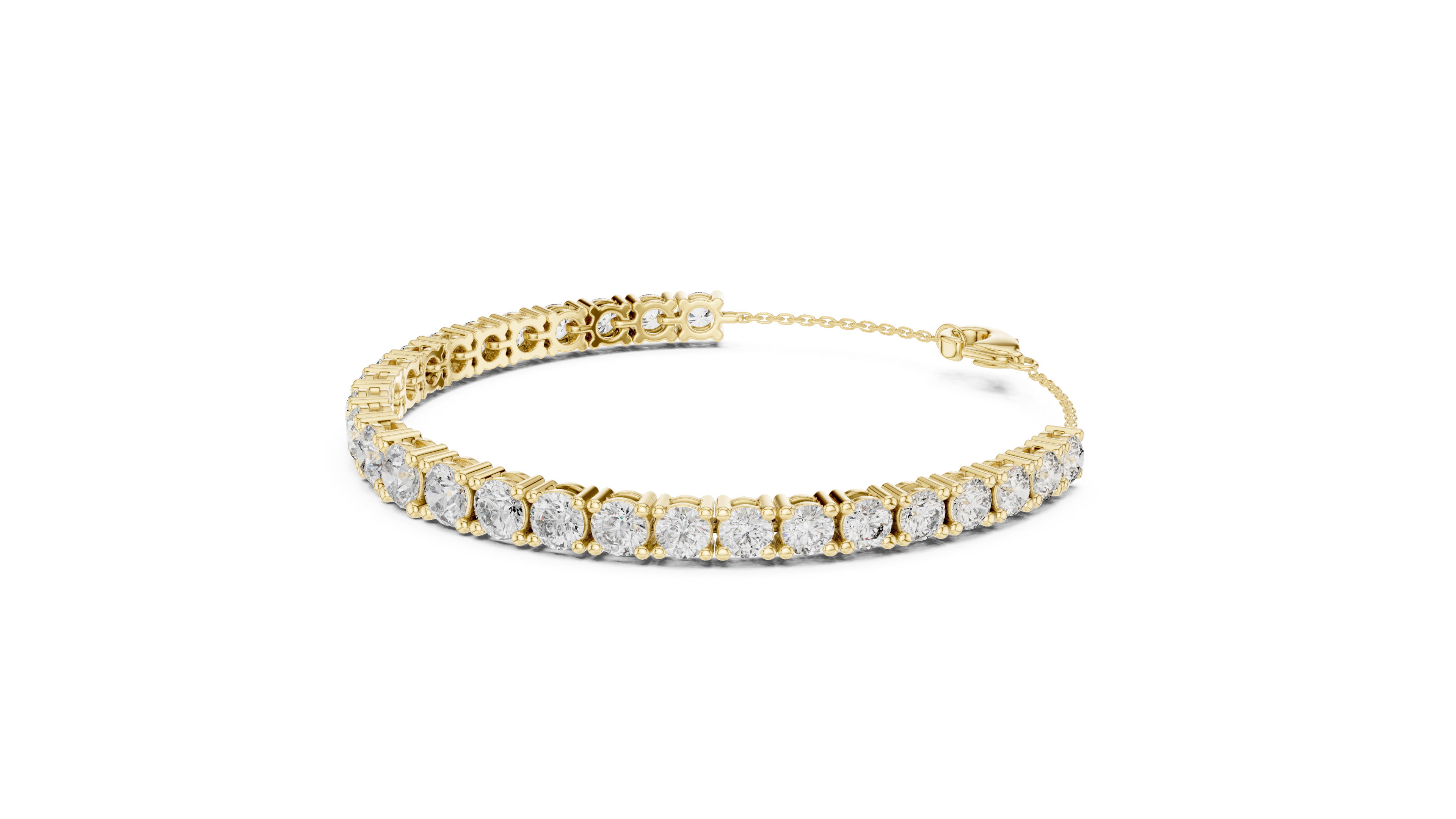 Orlena Row Lab-Grown Diamond Bracelet