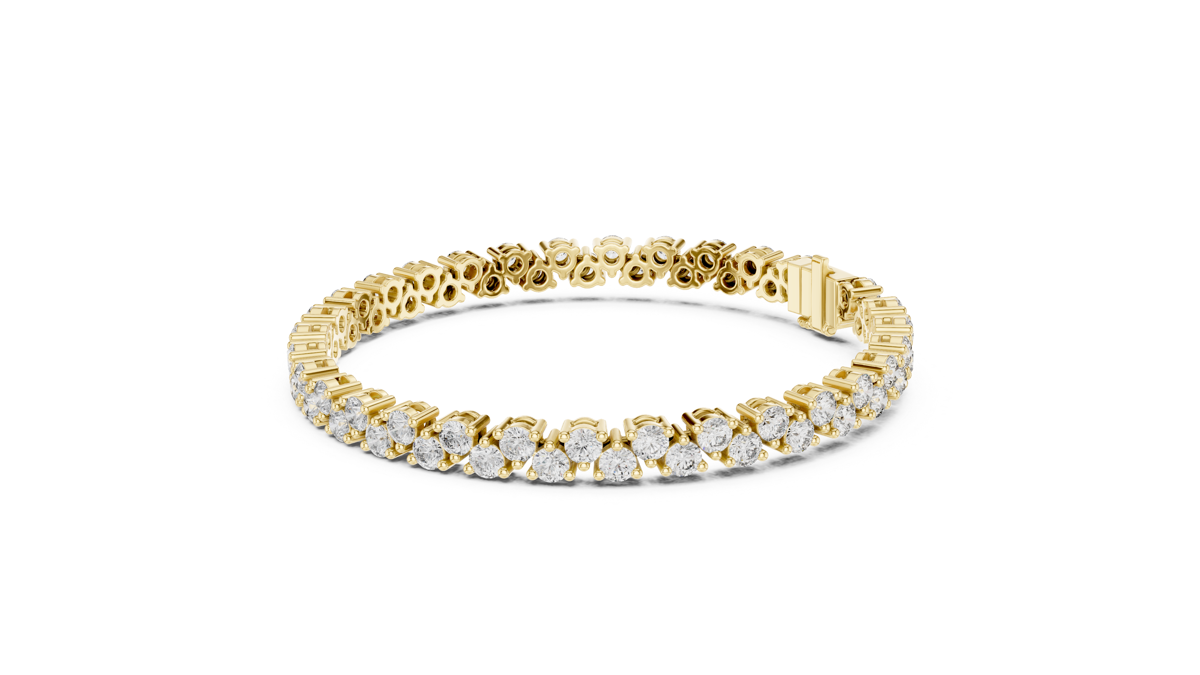 Serena Curve Lab-Grown Diamond Bracelet