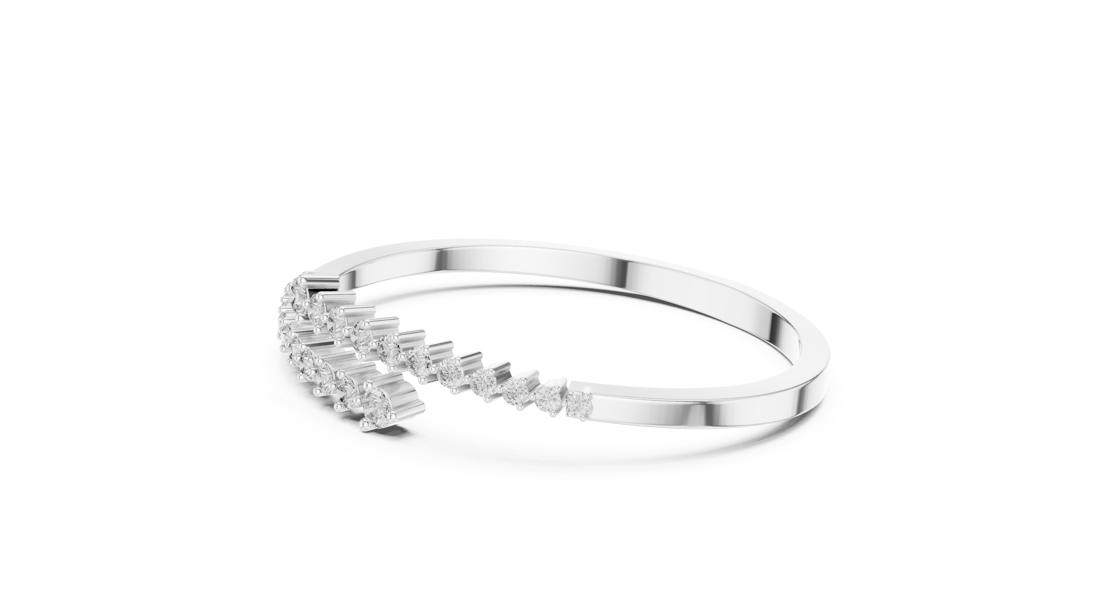 Linea Arc Lab-Grown Diamond Bracelet