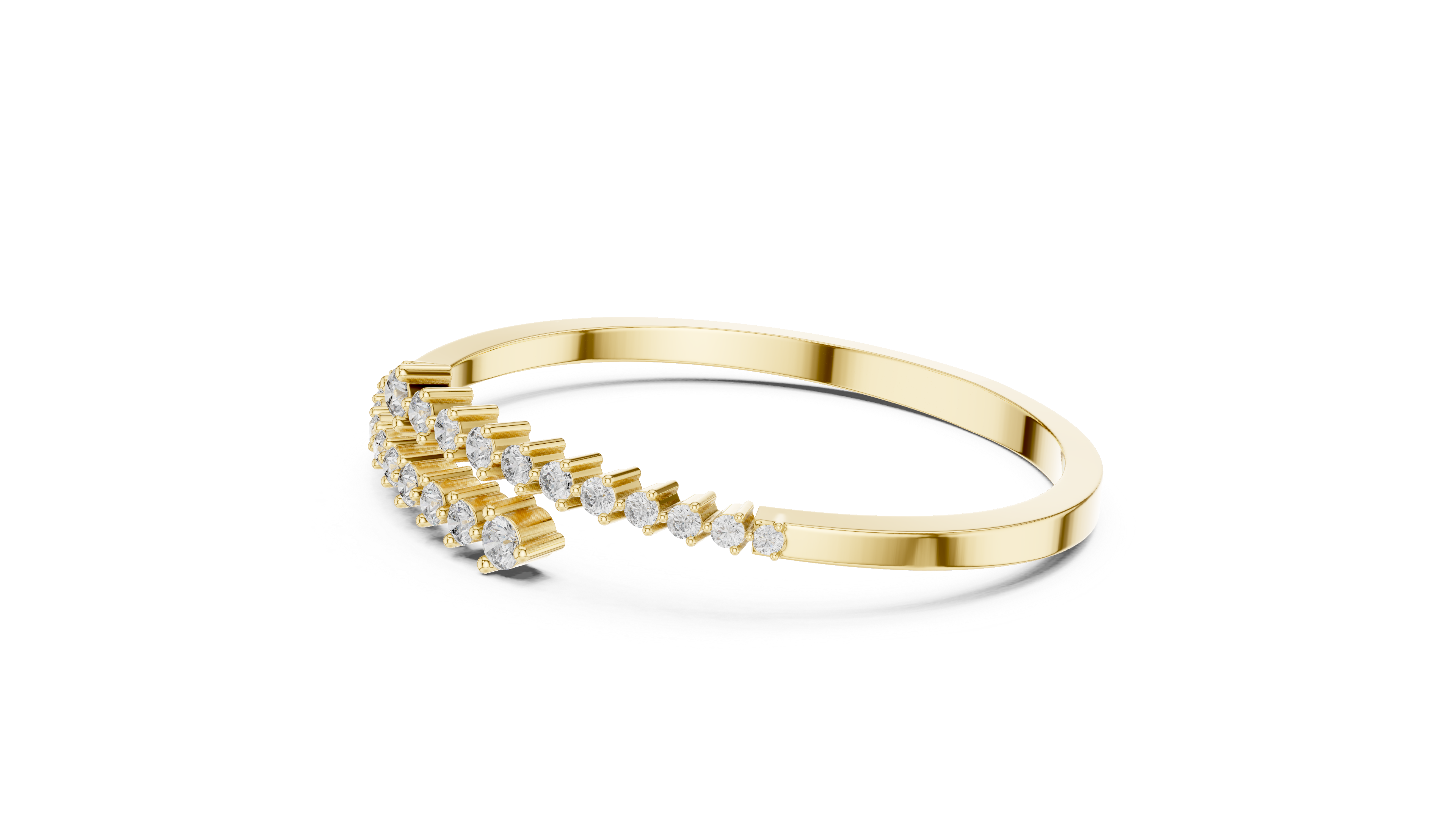 Linea Arc Lab-Grown Diamond Bracelet