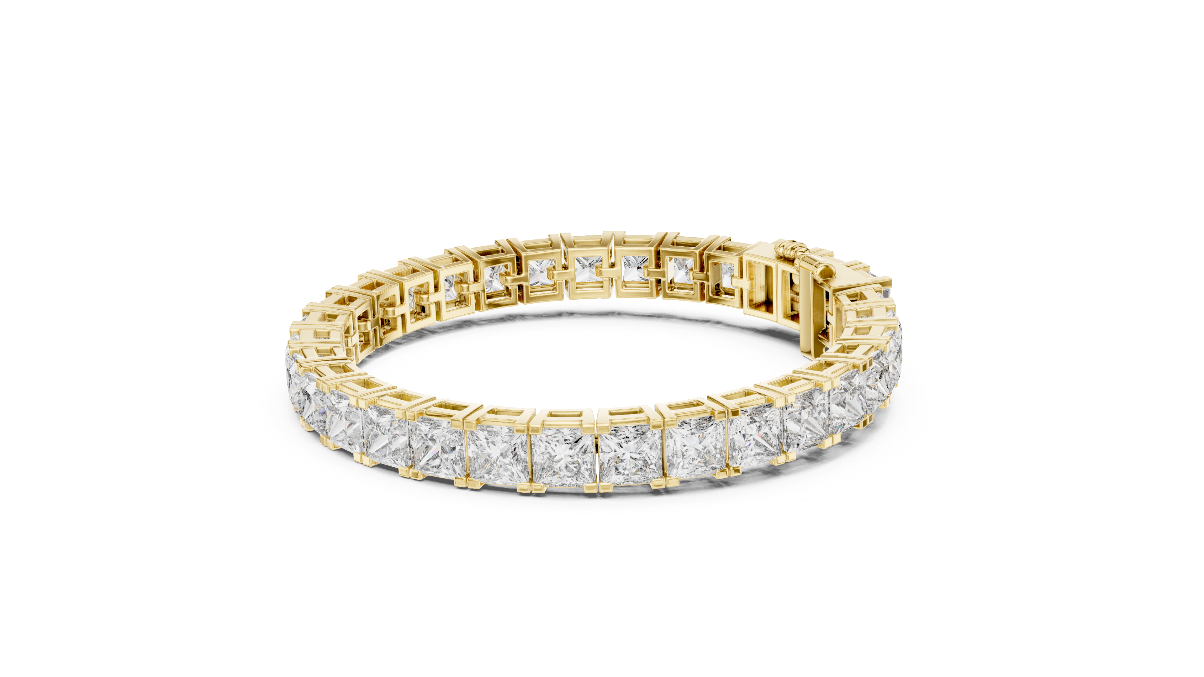 Aureline Quadria Lab-Grown Diamond Tennis Bracelet