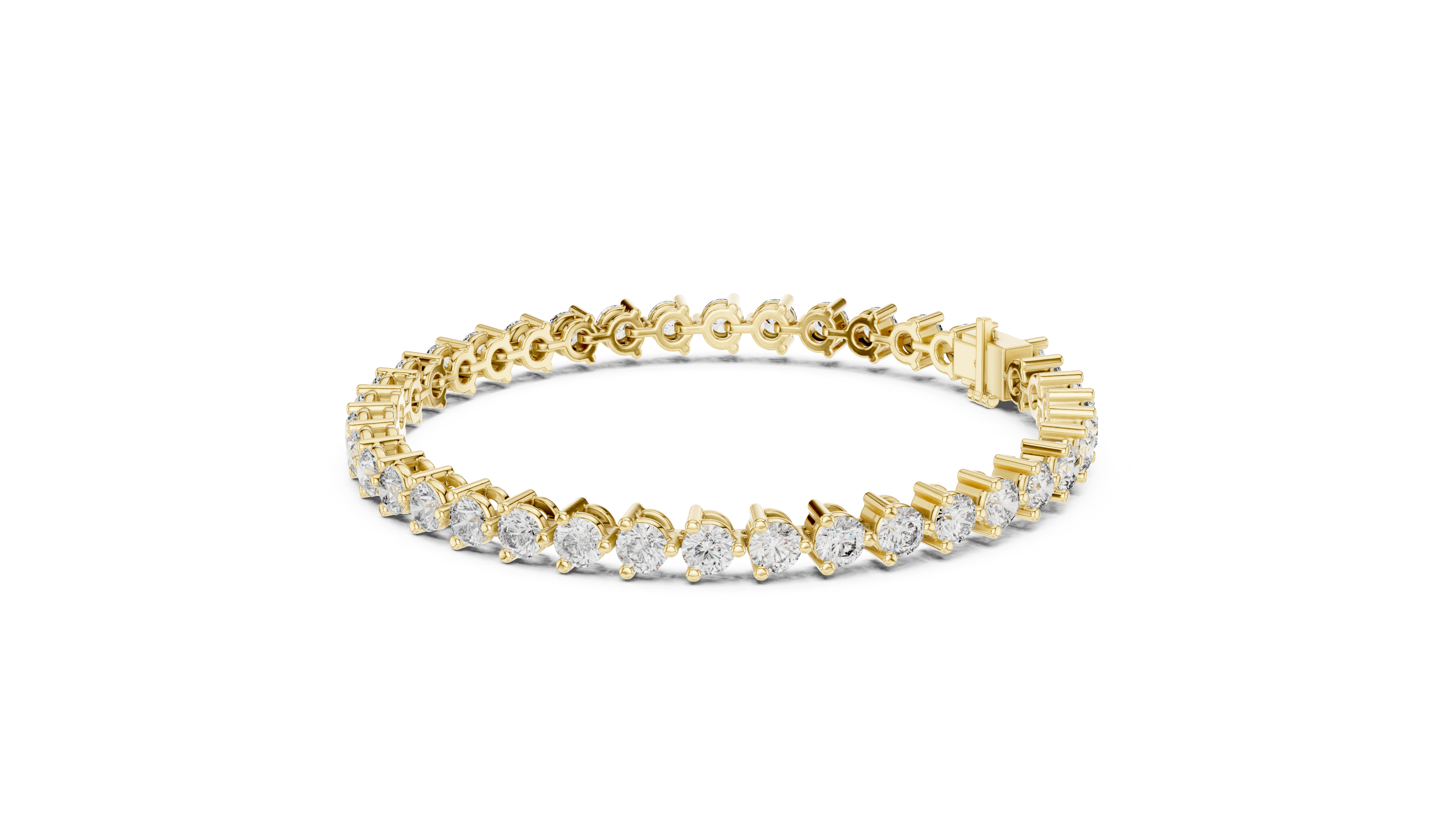 Cyrena Round Diamond Bracelet