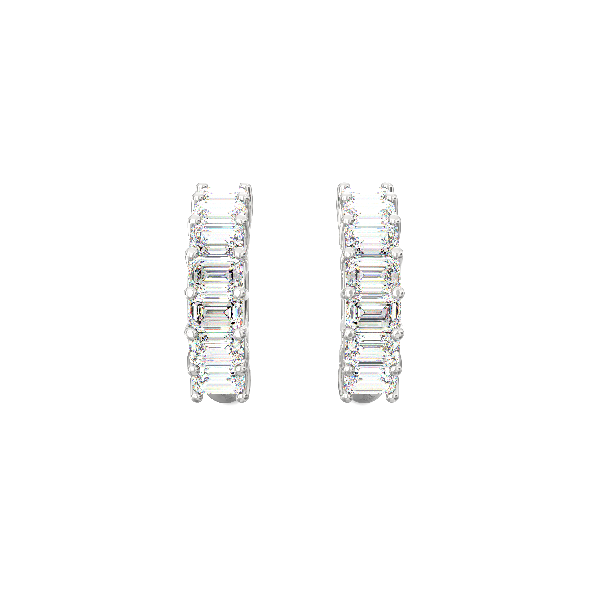 Vittoria Lab-Grown Diamond Hoop Earrings