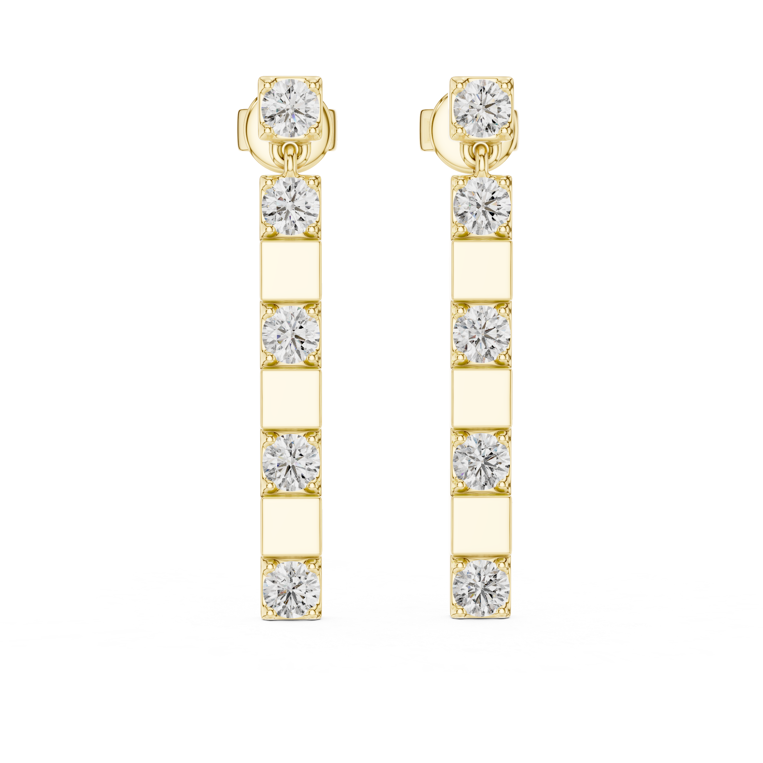 Valenza Axis Diamond Danglers