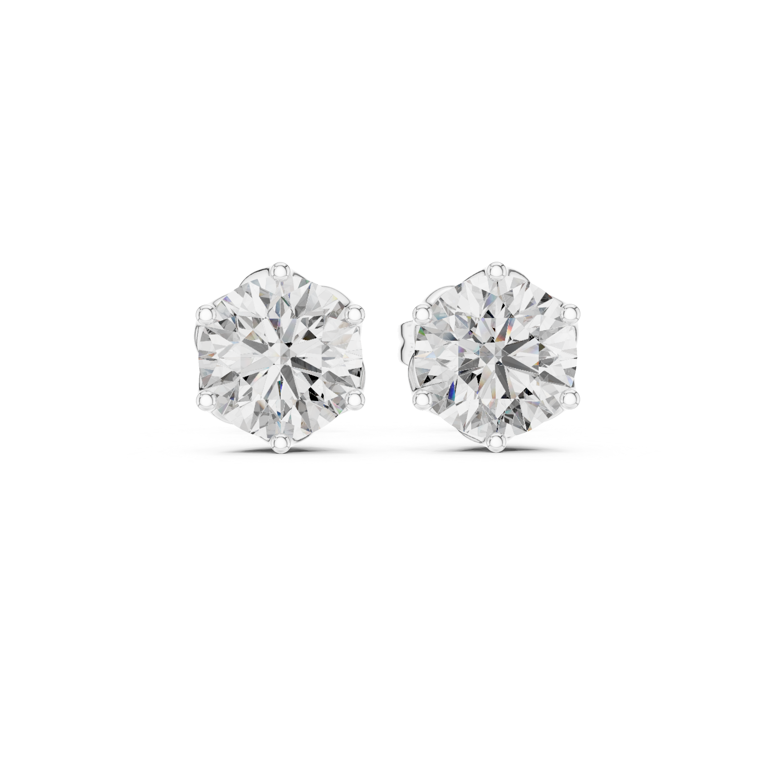 Aurelia Prime Lab Grown Diamond Solitaire Stud Earrings