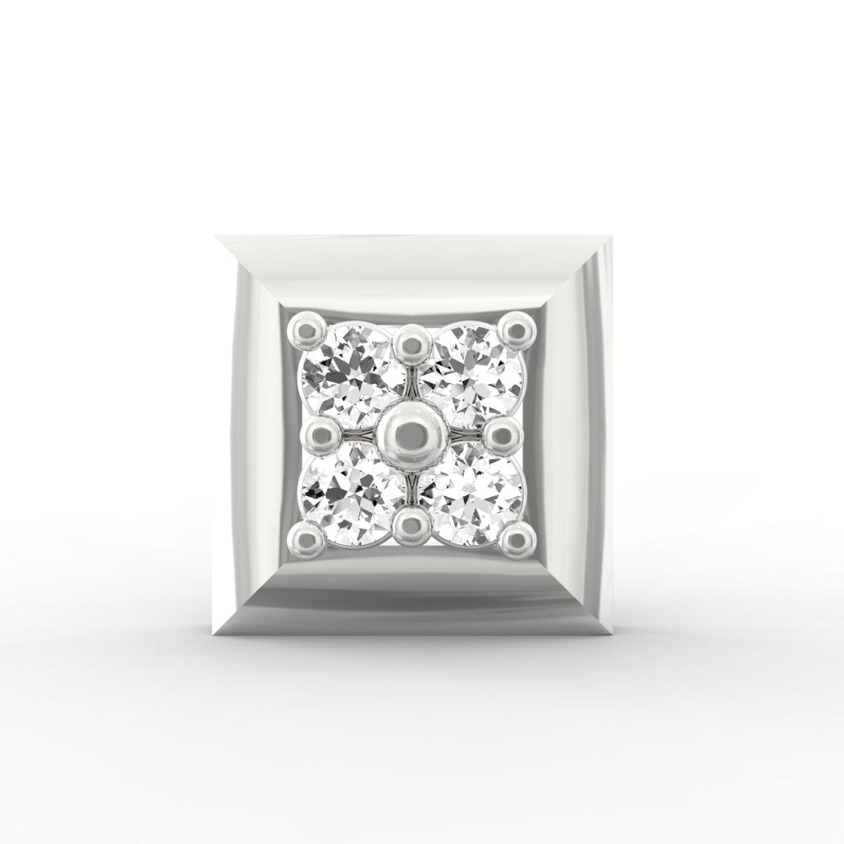 Lab Grown Diamond Nosepin – Contemporary Glam Stud in BIS Hallmarked Gold