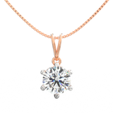 Seraphina 1.00 Ct Lab-Grown Diamond Solitaire Pendant
